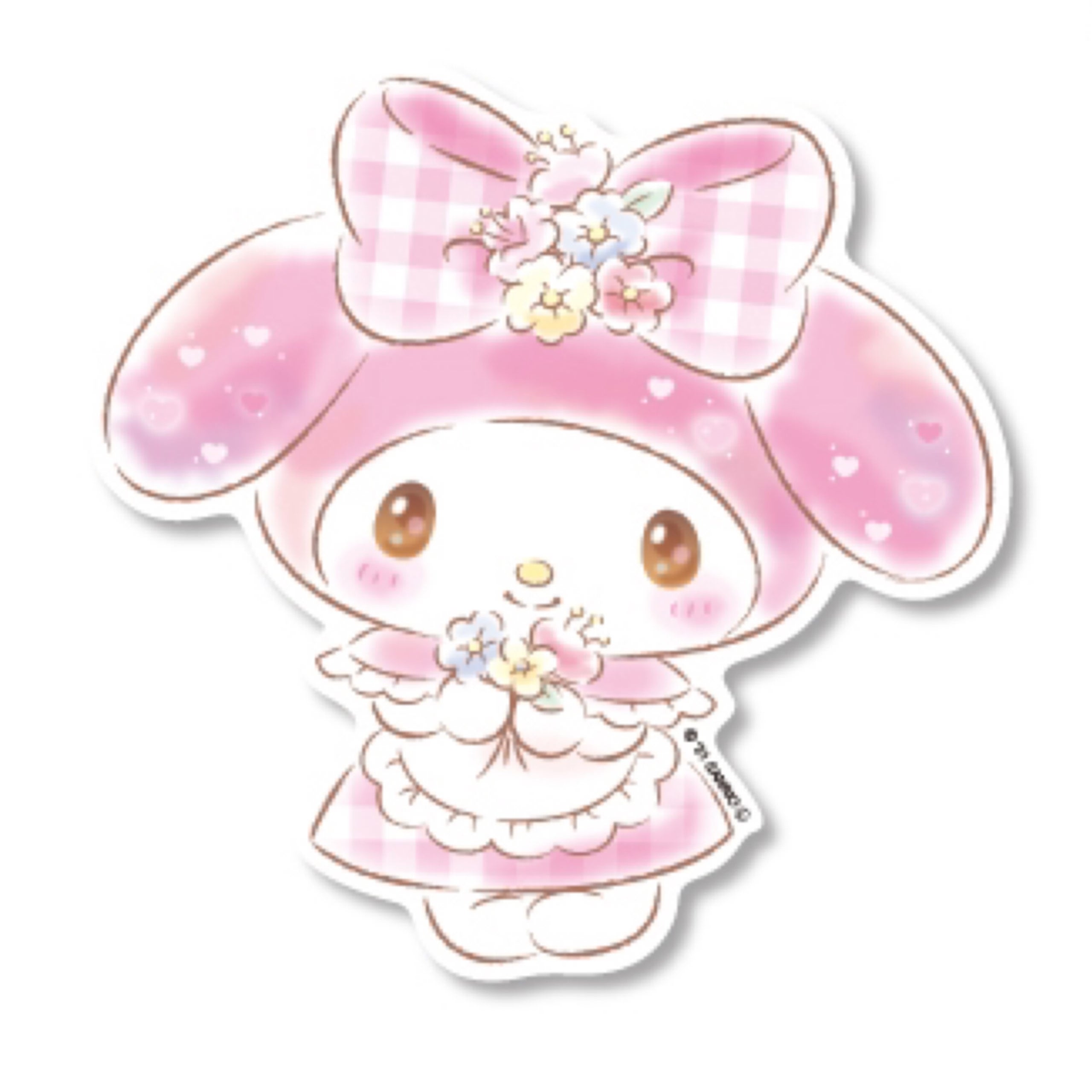 General Sticker My Melody Flower Bouquet | Rainbow Cloudz